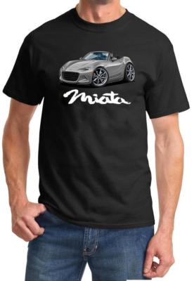 2015 2016 2017 2018 Mazda Miata Full Color Tshirt NEW FREE SHIP
