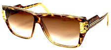 JEAN PIERRE LAMY France Brown Crystal Tortoise/Gold Vintage Sunglasses