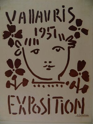 Picasso a Vallauris Linogravur Lot - [AFFICHE]. - PABLO PICASSO