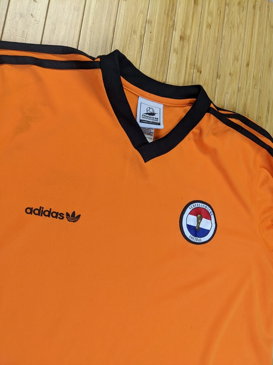 Vintage Adidas 1998 France Fifa World Cup Netherlands Jersey