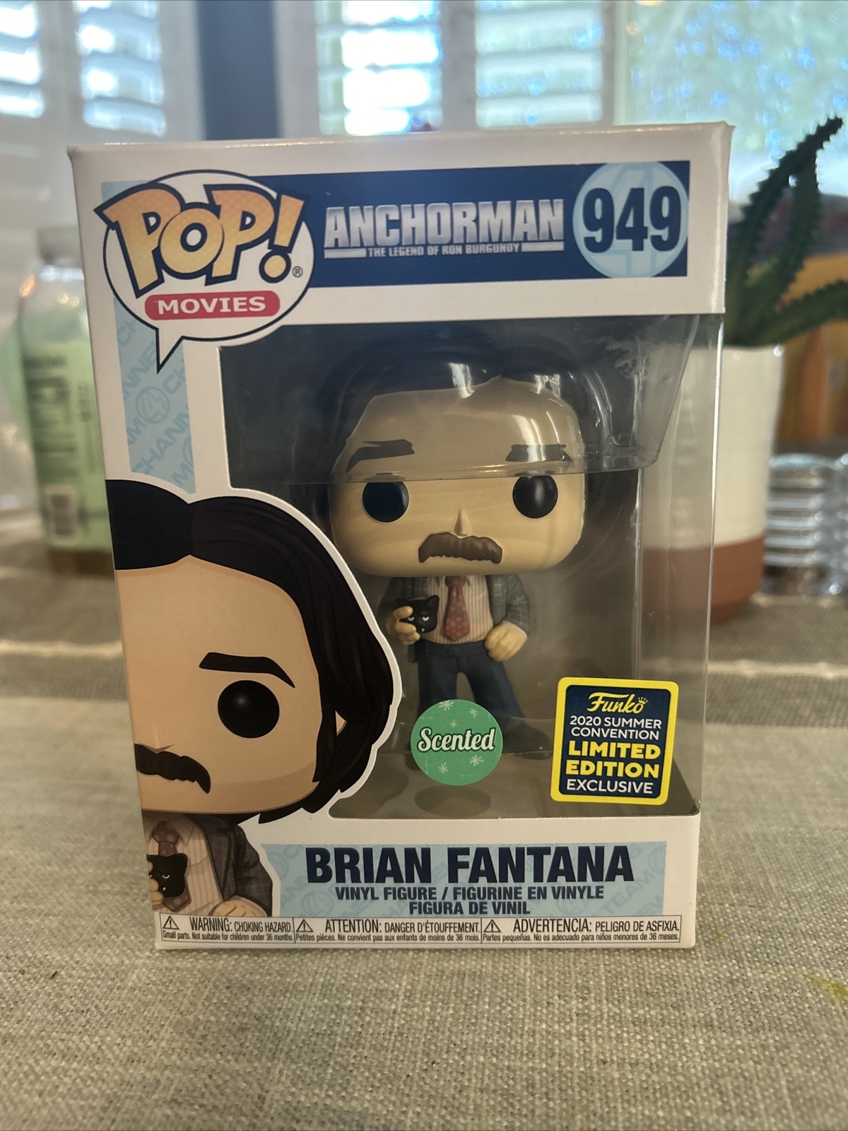 Funko Pop! Vinyl: Anchorman - Brian Fantana (Scented) - Funko Web (Fw)...