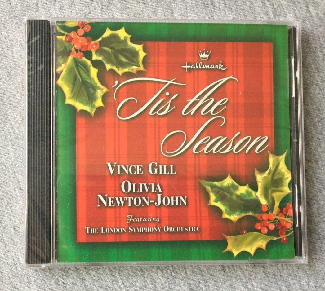Hallmark - Tis The Season by Vince Gill and Olivia Newton-John (CD, 2000) New