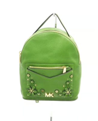 Michael Kors Small Kelly Green Floral Applique Backpack | eBay display picture 1
