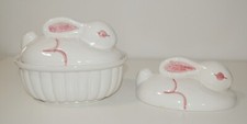 Thun zuppiera coniglio - cocottina - pirofila - con due coperchi