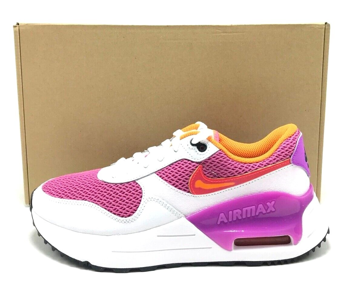 NEW* WOMEN NIKE AIR MAX SYSTEM COSMIC FUCHSIA (FD0825 600), Sz 7.0