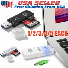 USB 3.0 SD Card Reader for PC Micro SD Card to USB Adapter for Camera Memory Cam