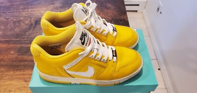 Size 8 - Nike Supreme x Air Force 2 Yellow | eBay