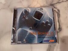 BRAND NEW FACTORY SEALED SEGA DREAMCAST GAME WEB BROWSER 2.0 NFS SEGANET  AT&T