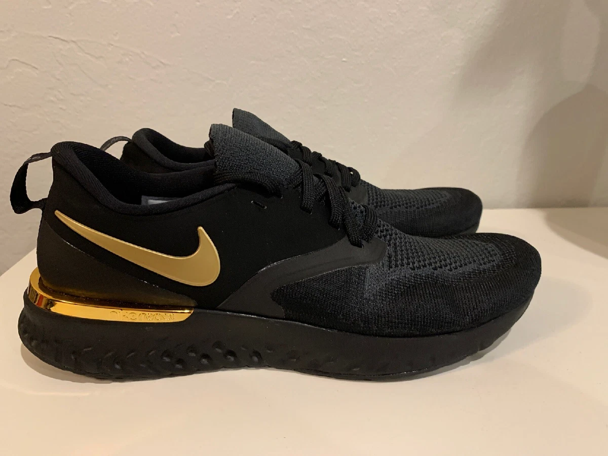 Nike odyssey react flyknit 2 gold discount