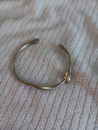 BRACCIALE BRACCIALETTO ALWAND VAHAN DIAMANTI ORO GIALLO 14K ARGENTO STERLING PERLE - Foto 13 di 14