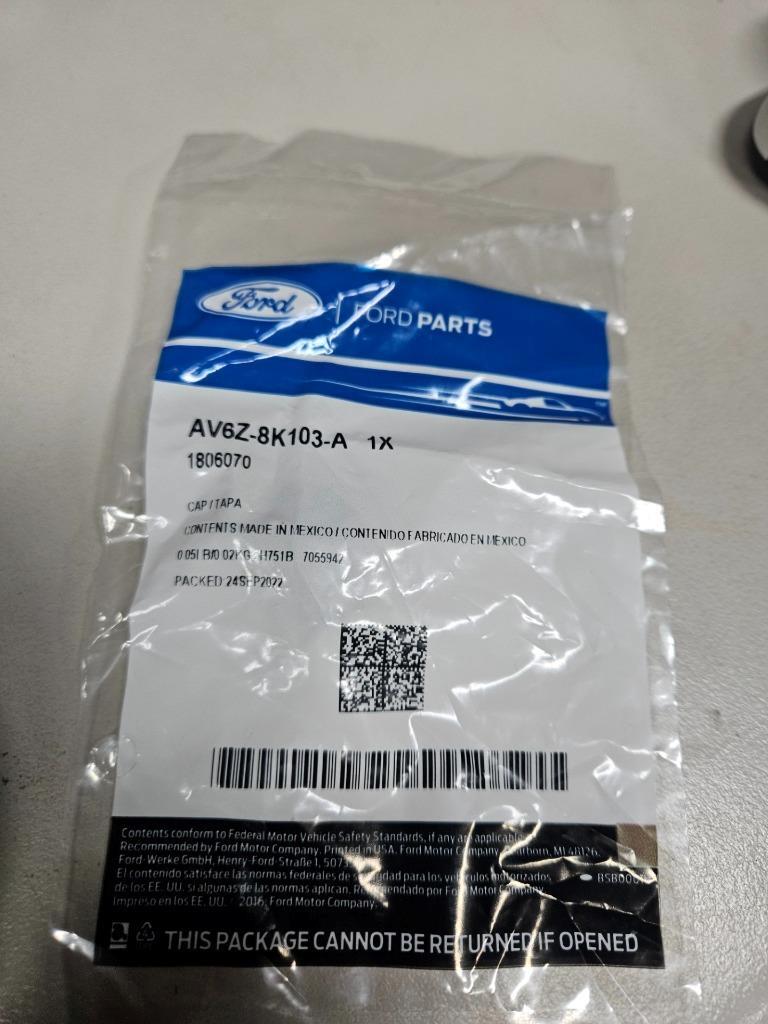 New Genuine Ford AV6Z-8K103-A Water Tank Plug Cap | eBay