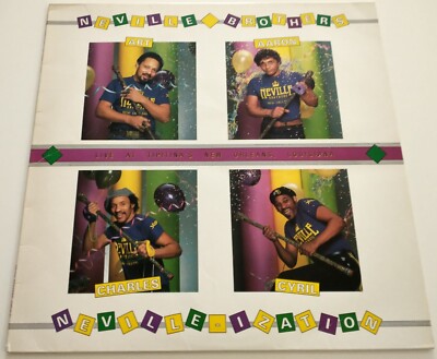 NEVILLE BROTHERS - NEVILLE- IZATION VINYL LP. PLAYS EXCELLENT. FIEND 31.