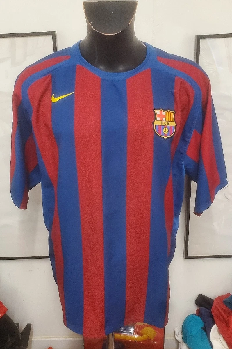 Jersey Shirt Camiseta Barcelona Vintage 2005 2006 05 06 XL eBay