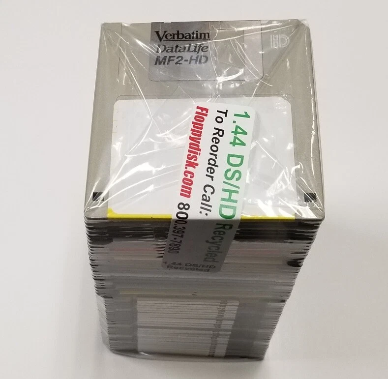 50 Pack 3.5" DS/HD 1.44 MB Recycled Floppy Disks. Formatted in our facility. - Image 3 of 4