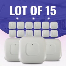 LOT 15 CISCO AIRONET AIR-LAP1141N-A-K9 802.11G/N POE BAND ACCESS POINT ROUTER