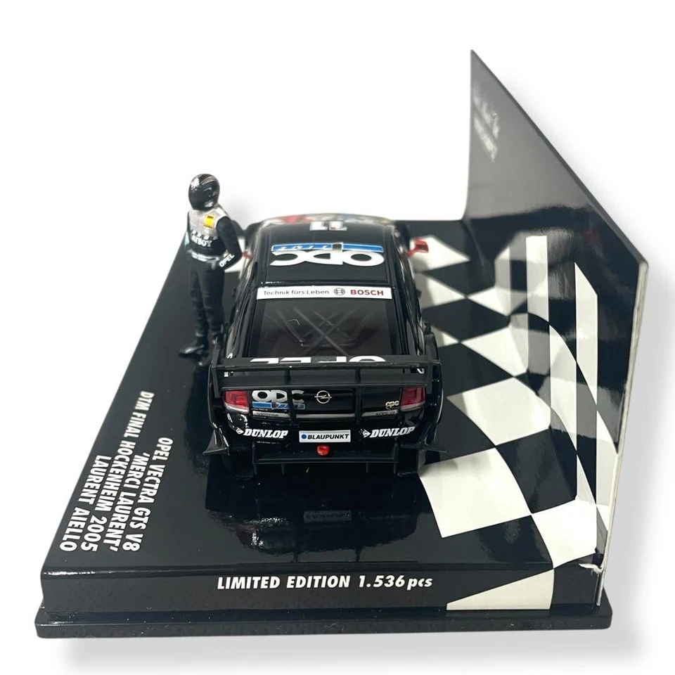 MINICHAMPS Opel Vectra GTS V8 modellino auto pressofuso M41 nuovo - Immagine 4 di 4