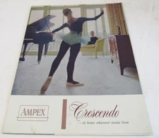 Ampex Cresendo Stereo Phonograph Brochure