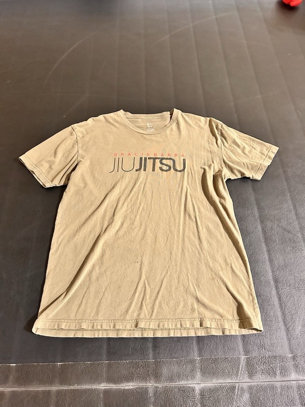 Gracie Barra L Unisex Short Sleeve Green Jiu-Jitsu T-Shirt Tee