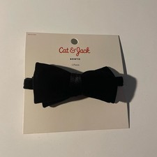 Cat Jack Black Bow Tie Elegant Business Formal Attire Pre Tied NWT OSFM