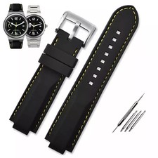 Silicone Watch Strap 22mm for Tudor North Flag M91210n Sports Waterproof Soft