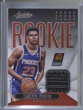 2019-20 Absolute Memorabilia Rookie Laundry Tag 3/5 Cameron Johnson Patch 04fj
