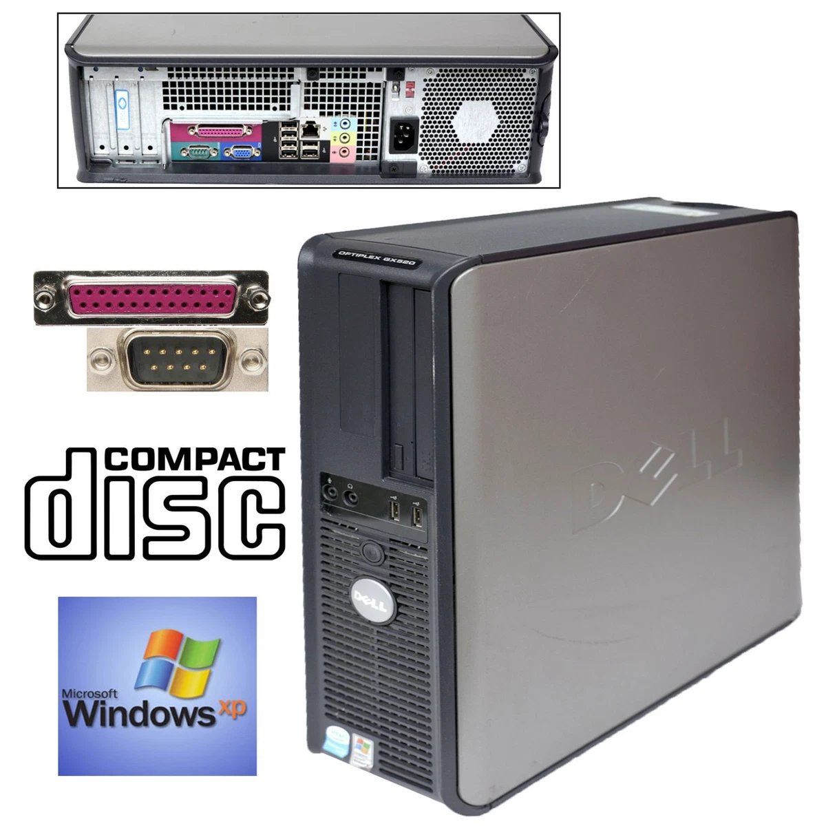 デル optiplex gx520 xp/win7 デュアルブート FDD 搭載 Dell Optiplex Gx520 for sale - eBay