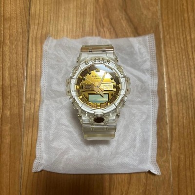 Casio G-Shock GA-835E-7AJR 35th Anniversary Limited Edition Clear Skeleton Gold
