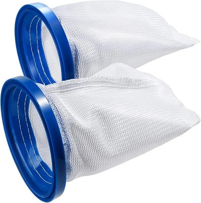 2-Pack Pool Vacuum Cleaner Reusable Filter Bag for Pool Blaster Water Tech Max &