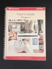 Original Husqvarna Viking Designer I Instruction Manual: 117 Pages in Color