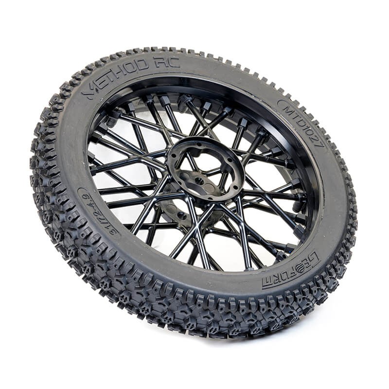 Method RC Geoform Mounted Front Tyre/Rim For Losi Promoto-MX