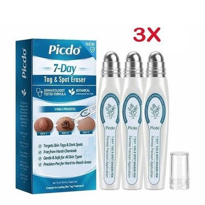 3*Picdo Stielwarzen-Entferner,Entferner für Stielwarzen und Hautflecken,Entferne