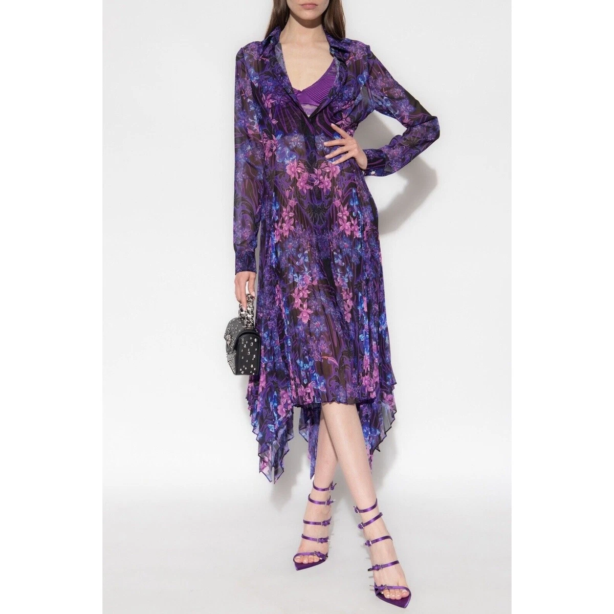 Versace Long Sleeve Floral Dresses for Women for sale | eBay