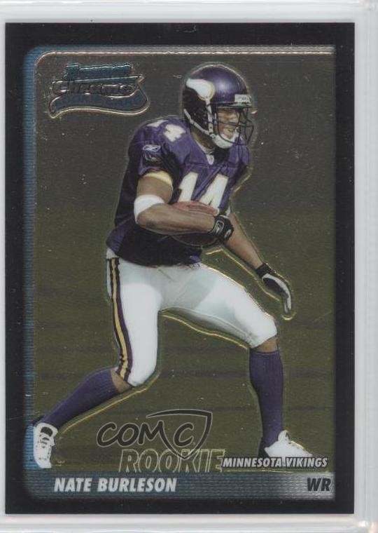 2003 Bowman Chrome Rookie Nate Burleson #155 Rookie RC 0b3