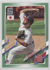 2021 Topps Japan Edition Jade Green 29/75 Kodi Whitley #215 08k5