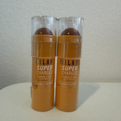 2x Milani SUPERCHARGED CHEEK + LIP MULTISTICK 150 Electric  Bronze 5g Full Size