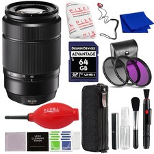 Fujifilm XC 50-230mm f/4.5-6.7 OIS II Lens w/ Accessory Kit Fuji XC 50-230mm