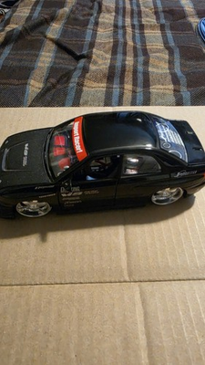 #ad Jada Toys Subaru Impreza WRX STi 1:24 Black Spoiler Broken read Desc $34.99