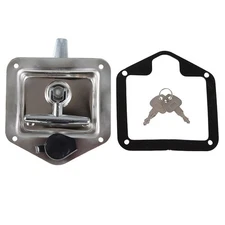 1-Pack Trailer Door Latch Rv Door Tool Box Lock T-Handle Lock 304 Stainless S...