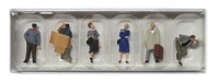 Preiser 10592 Am Bahnhof Spur H0 1:87