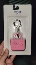 Bogg Bag Tiny Tote Keychain Clip Pink GYM