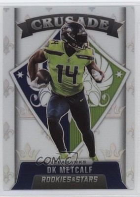 2021 Panini Rookies & Stars Crusade White Prizm 3/149 DK Metcalf #CR-9 3hd