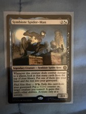 MTG Spider-Man SPM 156 Symbiote Spider-Man FOIL