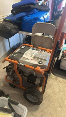#ad Ridgid 6800 watt Generator $600.00