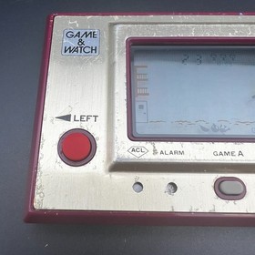 Nintendo Game & Watch HELMET CN-07 1981 Gold Series - Working Crystal Clear LCD