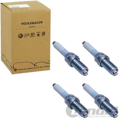 4xORIGINAL VAG ZÜNDKERZE passend für AUDI A3 A4 B8 A5 A6 C7 VW GOLF 7 SEAT SKODA