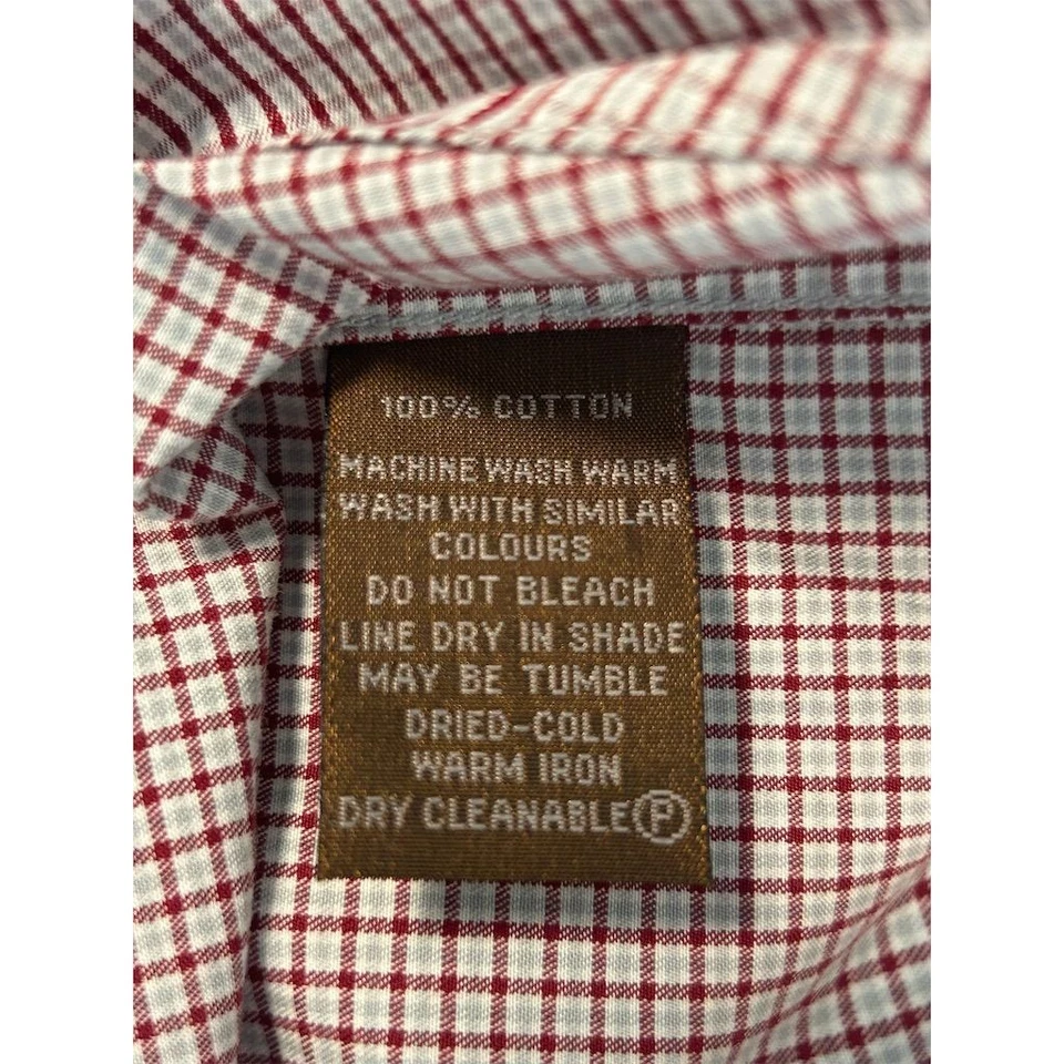 Рубашка на пуговицах мужская Rodd & Gunn размер XL клетчатая с длинным рукавом многоцветная - Изображение 4 из 4