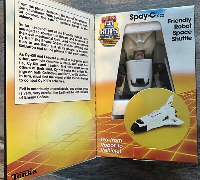 Tonka Bandai Transformer GOBOTS Machine Robo SPAY-C Go Bot Space
