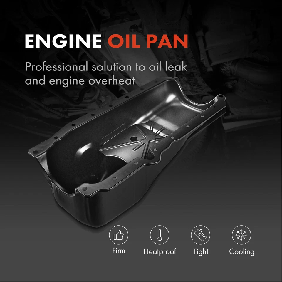 Маслосборник двигателя для Cadillac Escalade Chevy C1500 Suburban 5,0 л 5,7 л 4 кварты - Изображение 2 из 4