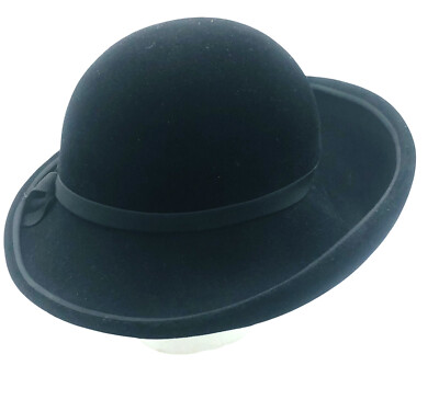 Bullocks Willshire Wynshire Millinery Luxuria Italy Black  display picture 2
