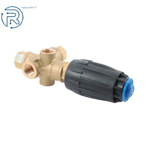 VRT3-250, descargadora de lavadora a presión - resorte azul, 8 GPM, 3/8" FNPT, 3650 PSI MAX - Imagen 9 de 12